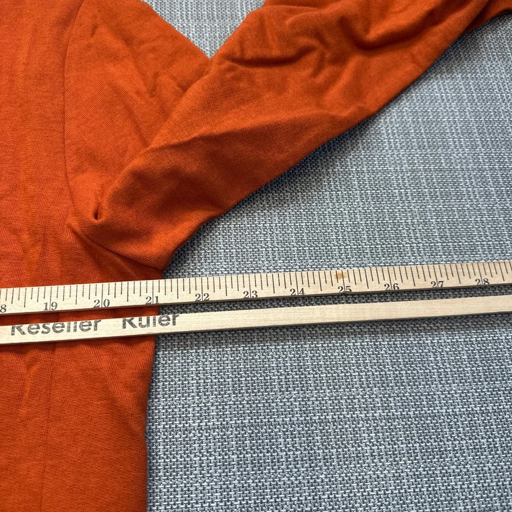 New Icebreaker Central Classic Hoodie Jacket Mens Medium Merino Wool Orange